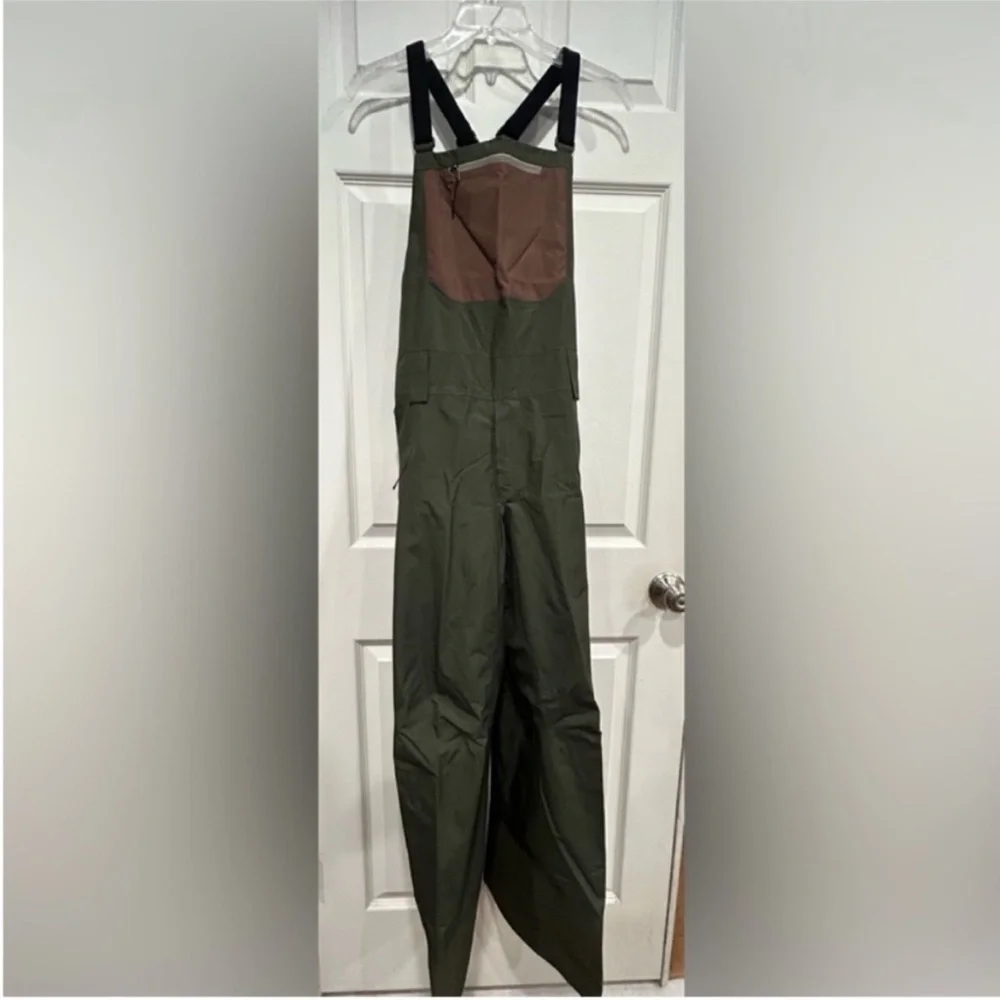 Patagonia Men’s Small Powder Town Bib Snow Pants Pine Green NWT Ski Snowboard